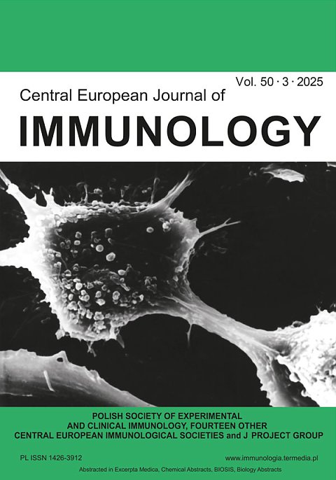 Central European Journal of&nbsp;Immunology