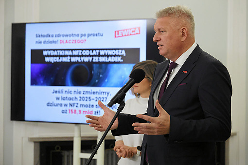 Lewica chciałaby likwidacji składki zdrowotnej i nie boi się – zaproponowała nowy podatek ►